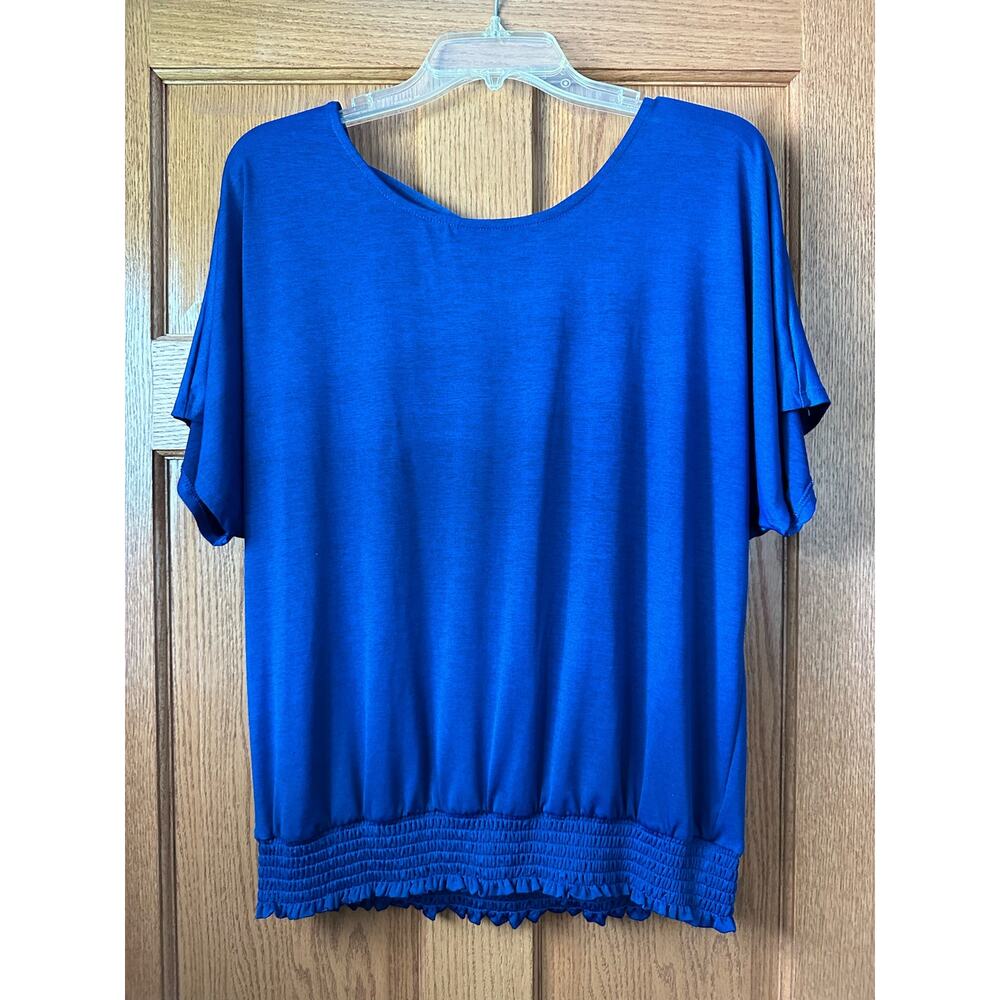 Apt 9 Blue Blouse Size Large